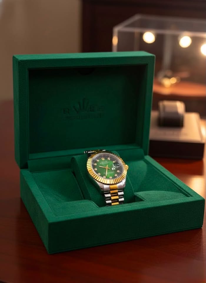 Rolex Datejust - Shiny Green Dial