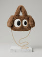Brown Furry Dog Design Handbag