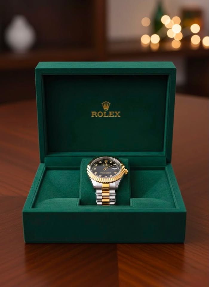 Rolex DateJust - Lustrous Black Dial