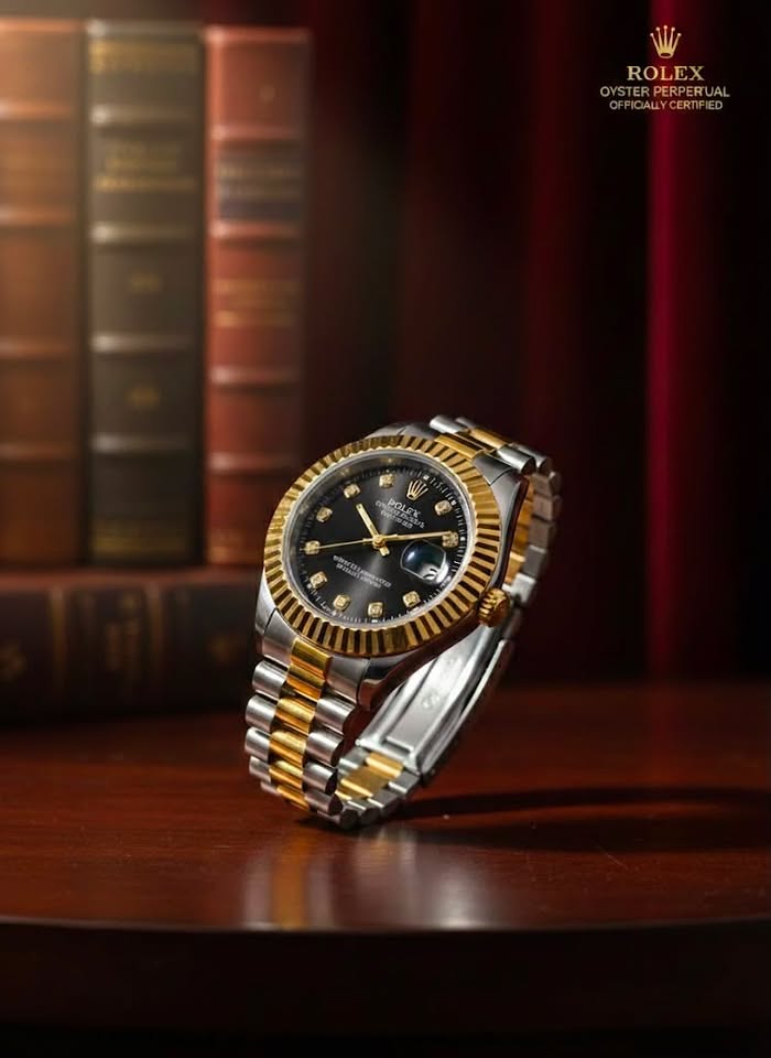 Rolex DateJust - Lustrous Black Dial