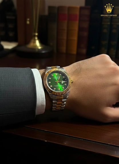 Rolex Datejust - Shiny Green Dial